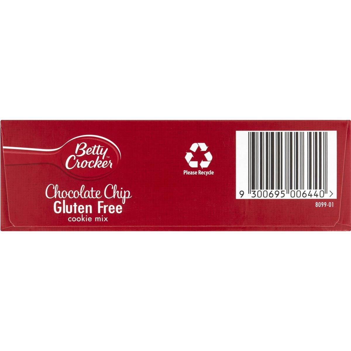 Betty Crocker Gluten Free Choc Chip Cookie 485g Woolworths