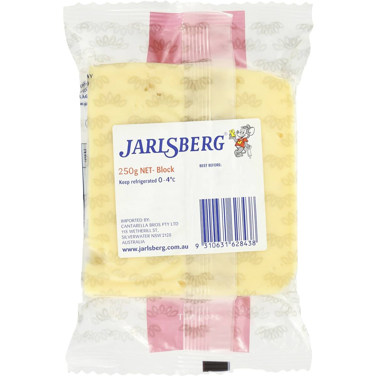 Jarlsberg Original Cheese Block 250g Woolworths