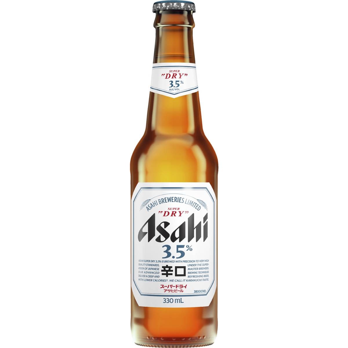 Asahi Soukai Premium Lager Low Carb Bottle