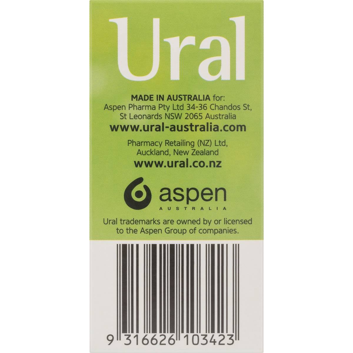 Ural Sachets Effervescent Powder 4g X20 Pack Woolworths