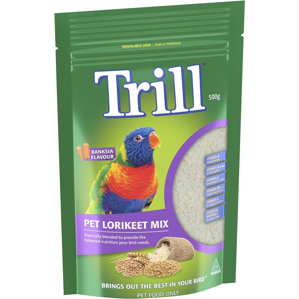Trill Pet Lorikeet Mix 500g