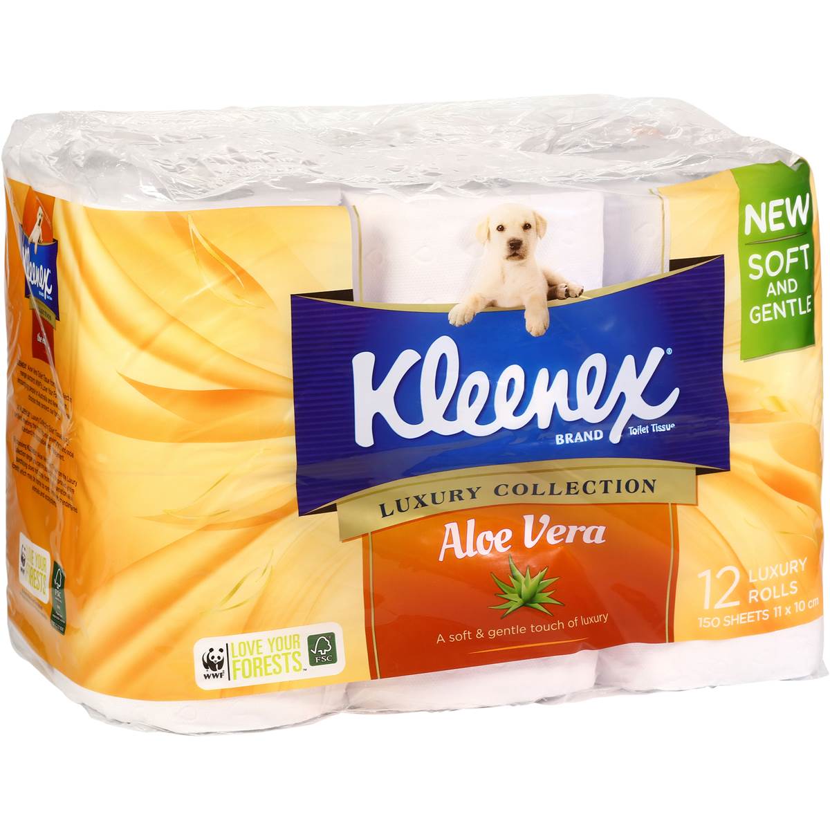Kleenex Toilet Tissue Aloe Vera 12pk Woolworths