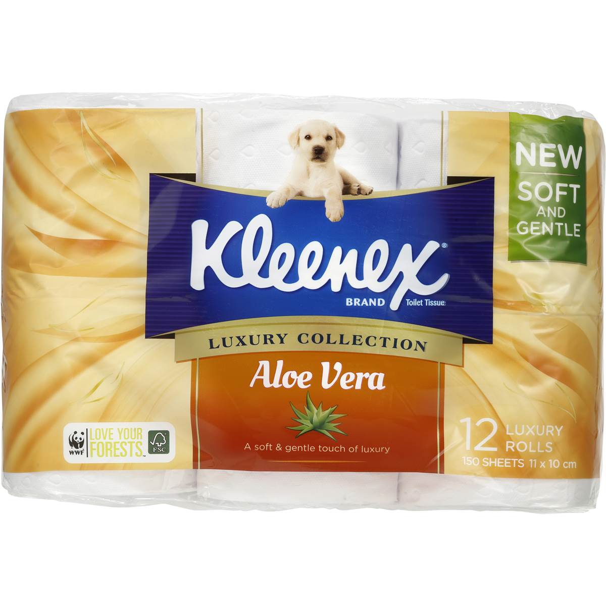 Kleenex Toilet Tissue Aloe Vera 12 pack Woolworths