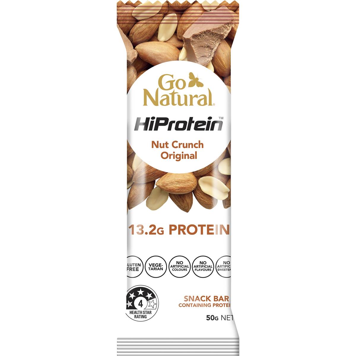 Go Natural High Protein Bar Original 50g Woolworths