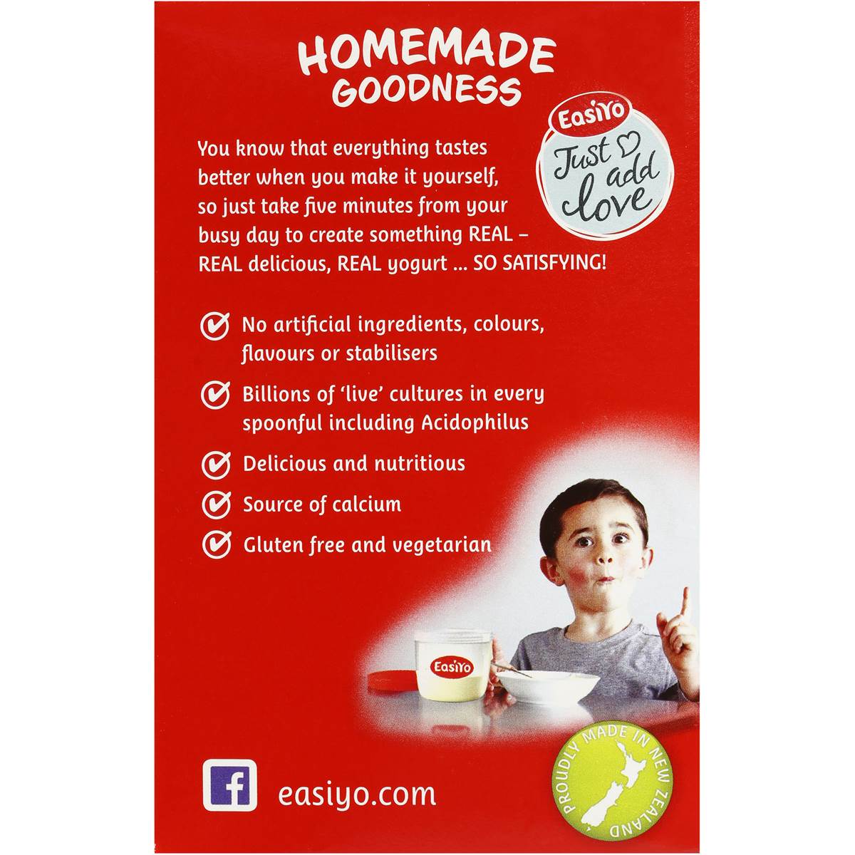 Easiyo Strawberry Yogurt Base 3x115g Woolworths