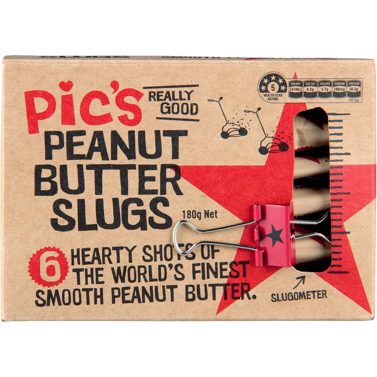 Pics Peanut Butter Slugs 180g Woolworths