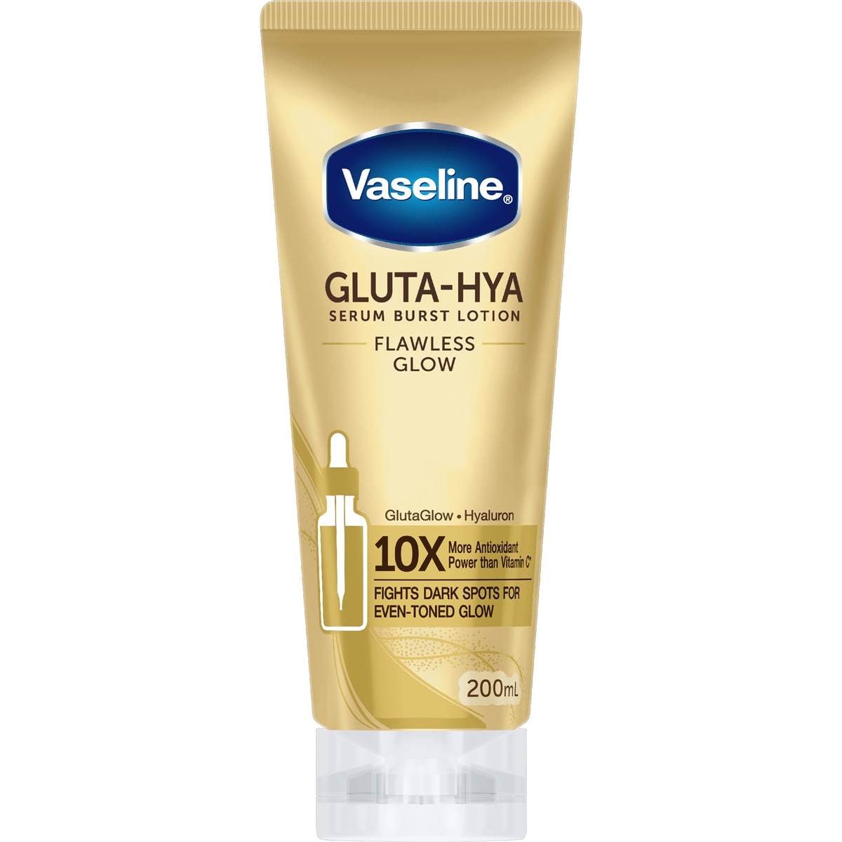 Vaseline Gluta-Hya Body Lotion Flawless Glow 200mL