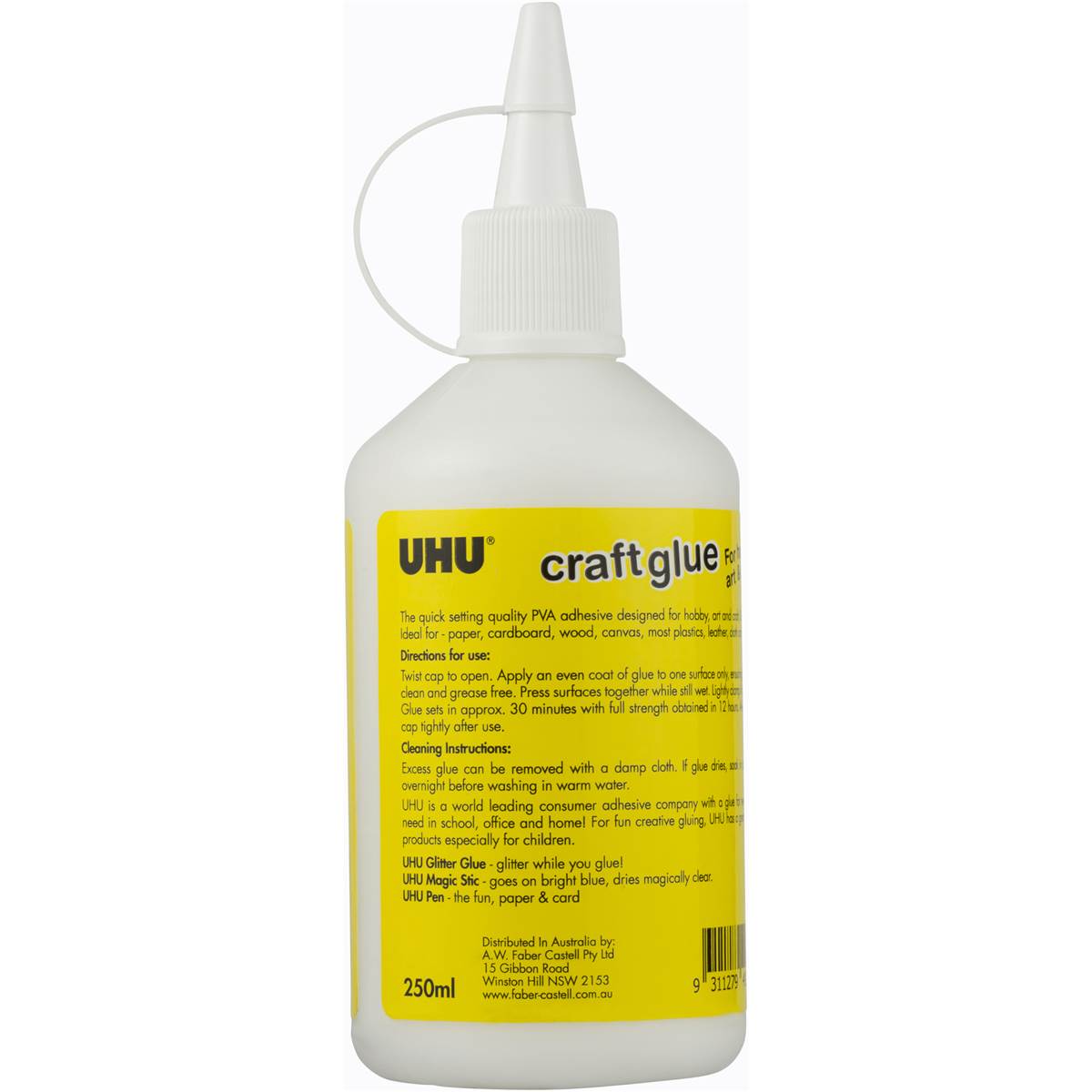 Uhu Craft Glue 250ml Woolworths