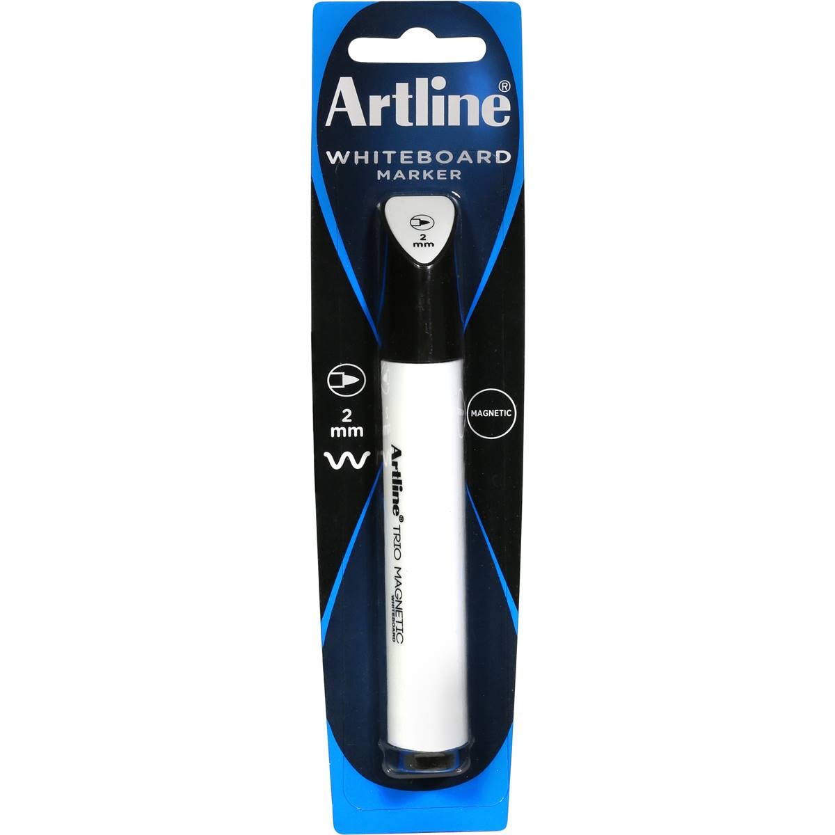 Artline Trio Whiteboard Marker Black Each Woolworths