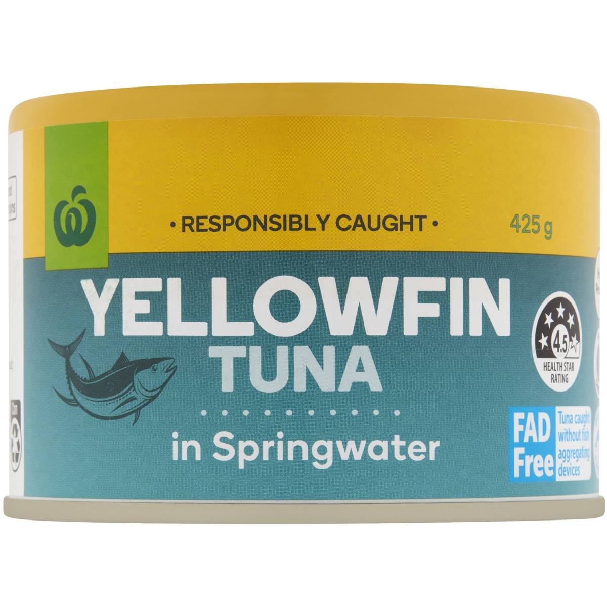 Woolworths Yellowfin Tuna In Springwater 425g Woolworths