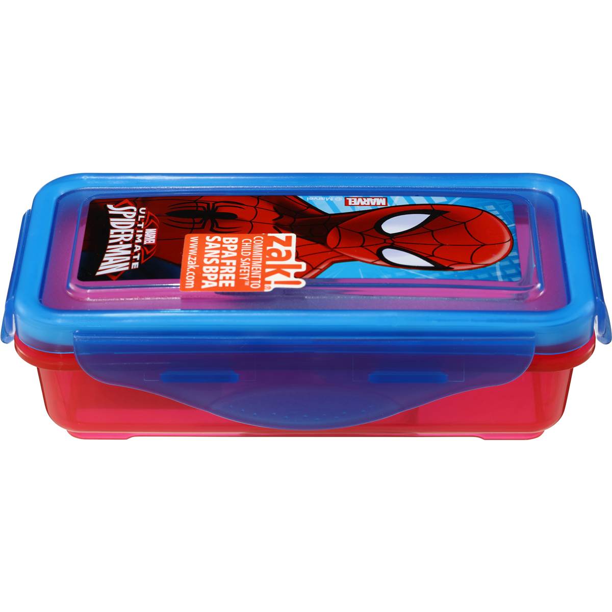 Zak Snack Container Spiderman Each | Woolworths