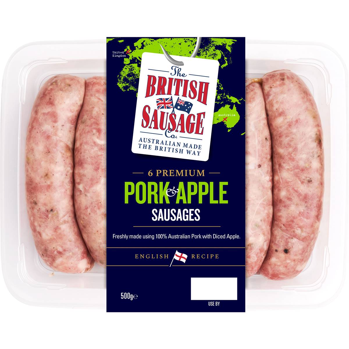 the-british-sausage-co-pork-chunky-apple-sausages-500g-woolworths