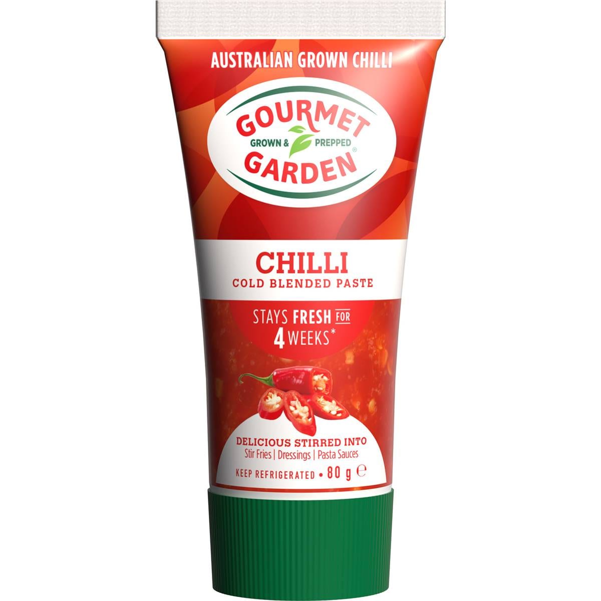 Gourmet Garden Paste Chilli Mild 80g Woolworths