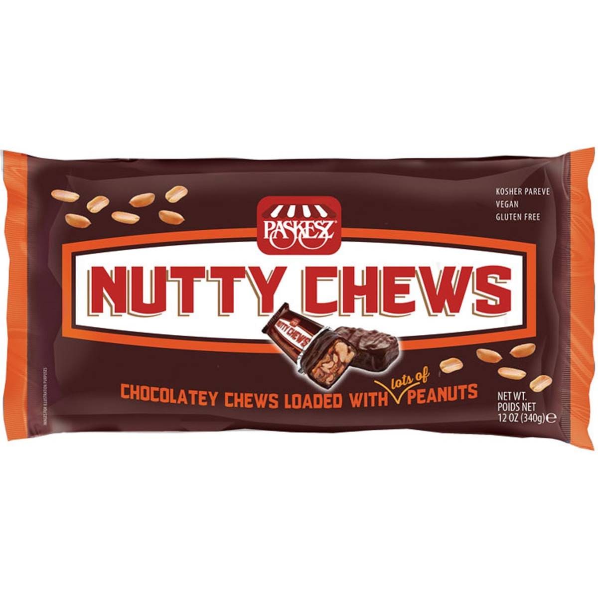 Paskesz Nutty Chews 397g Woolworths