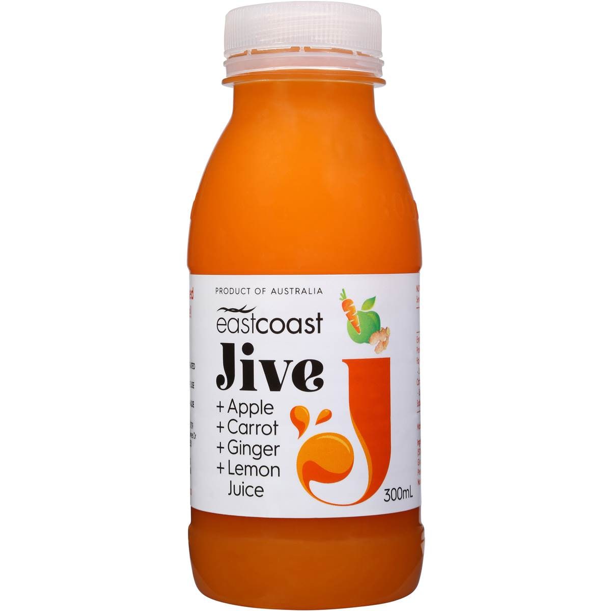 Eastcoast Jive Juice Apple Carrot Ginger 300ml Woolworths