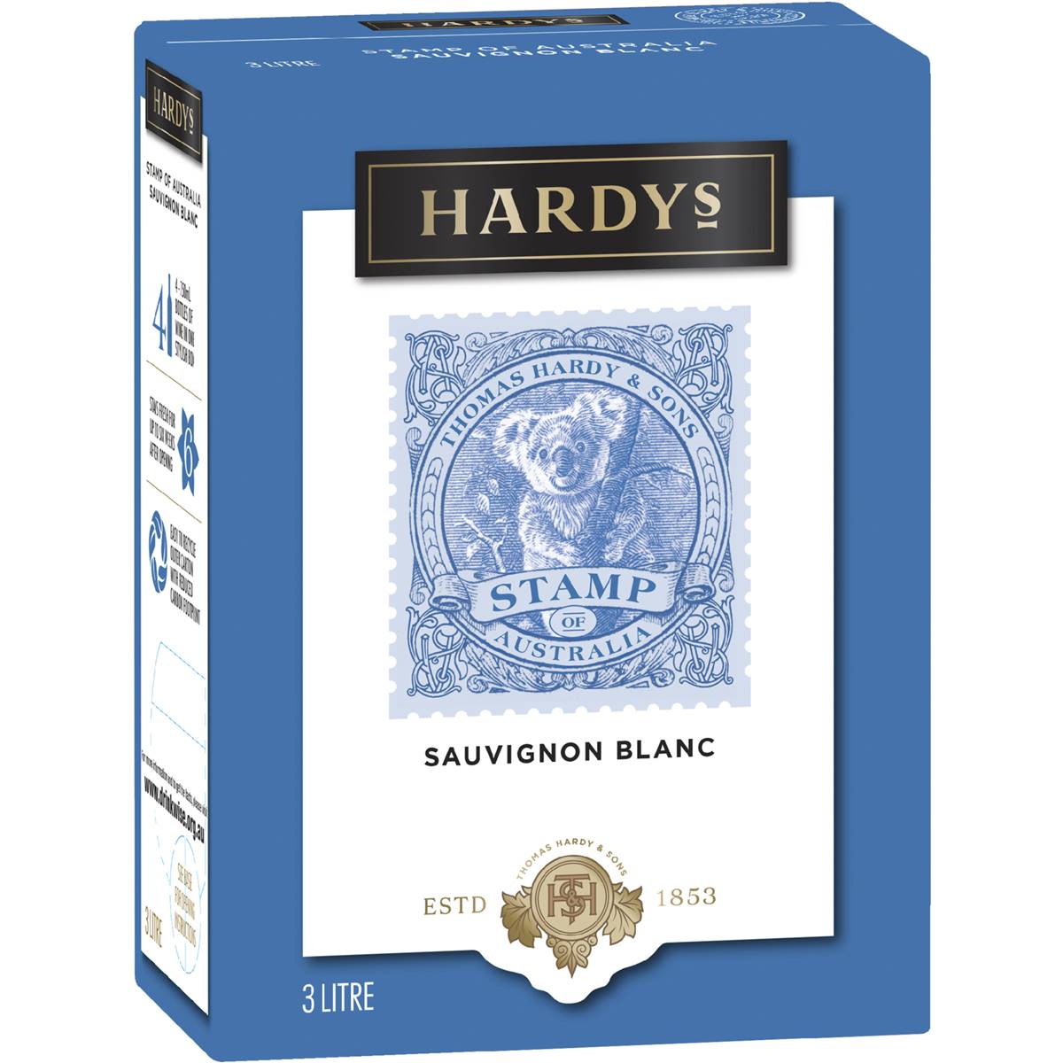 Hardys Cask Wine Sauvignon Blanc 3l Woolworths