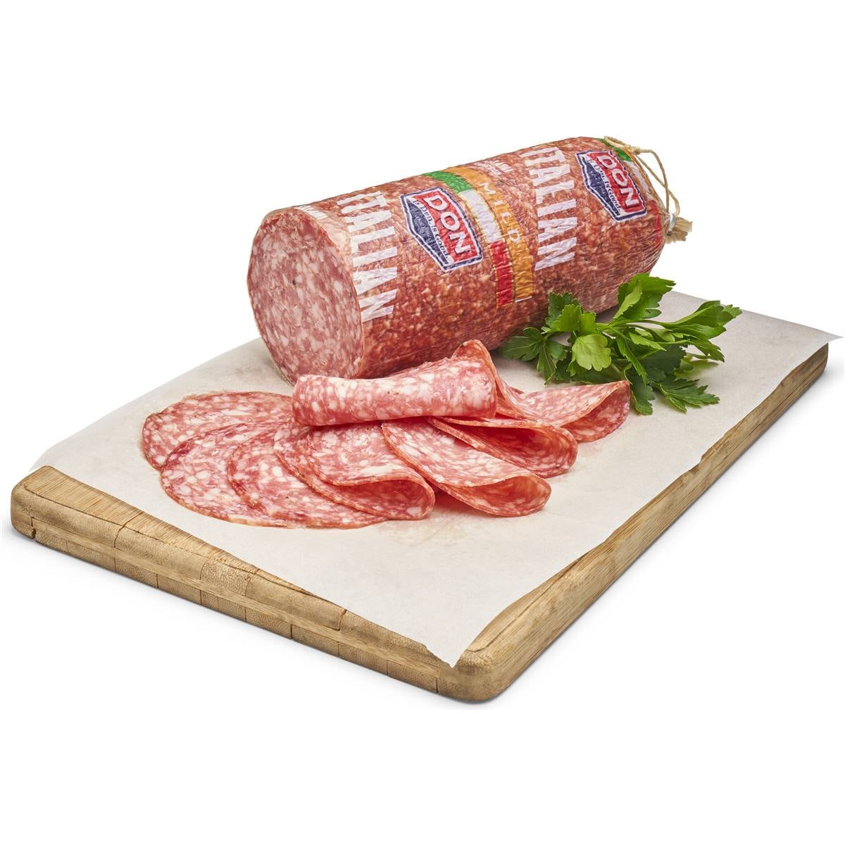 Don Italian Style Salami Sliced From The Deli per 100g