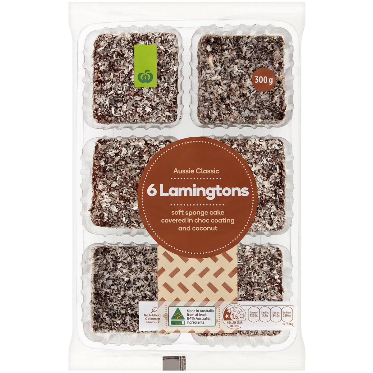 Woolworths Lamingtons 6 Pack Woolworths
