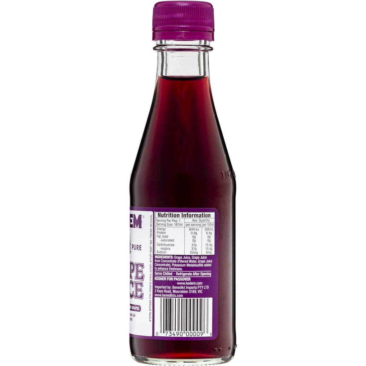 Kedem Concord Grape Juice 187ml Woolworths