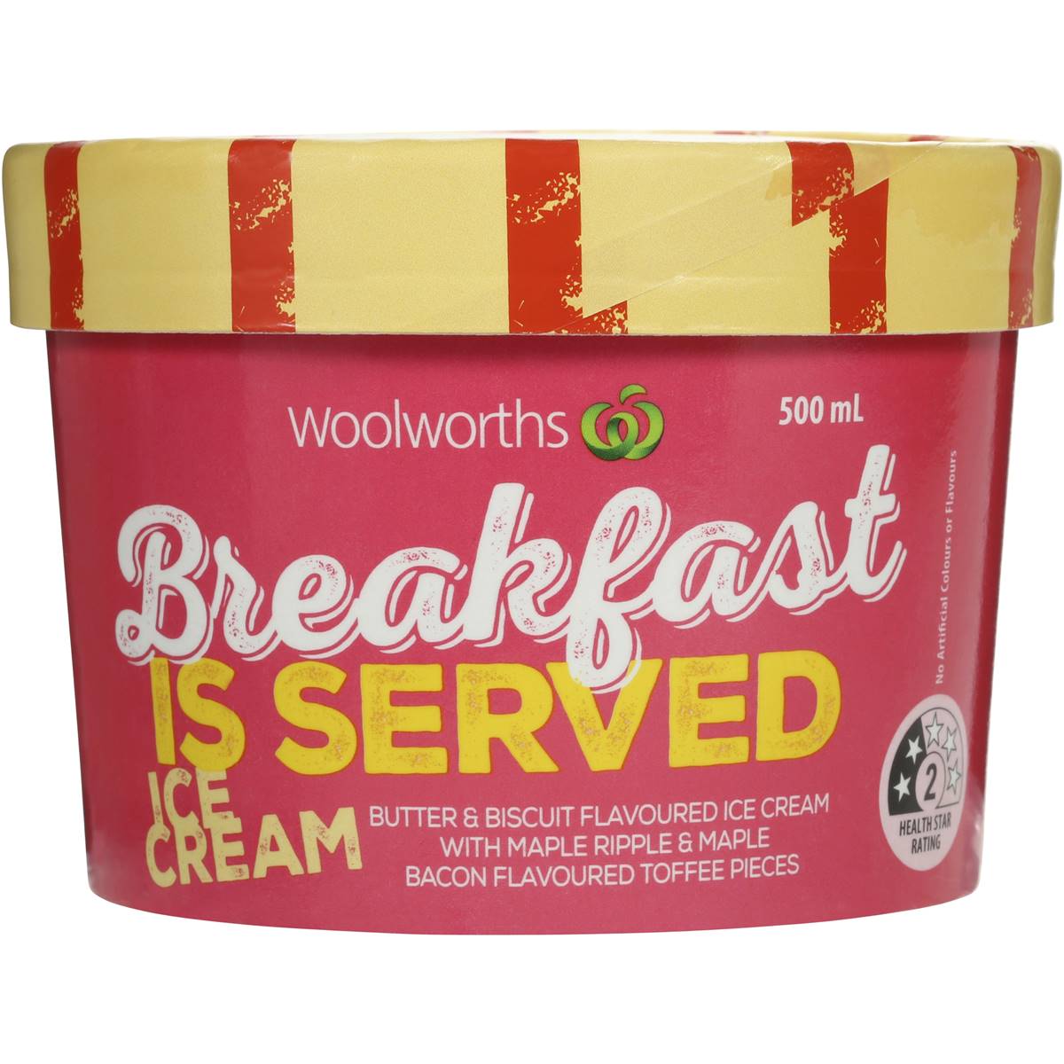 Woolworths Ice Cream Breakfast Is Served 500ml Tub Woolworths