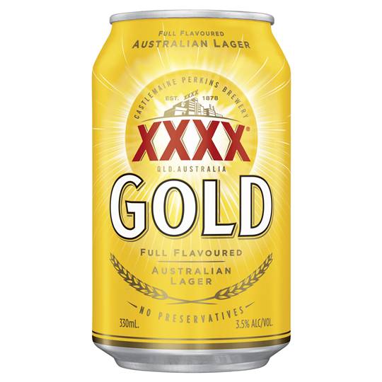 Xxxx Gold Mid Strength Lager Can