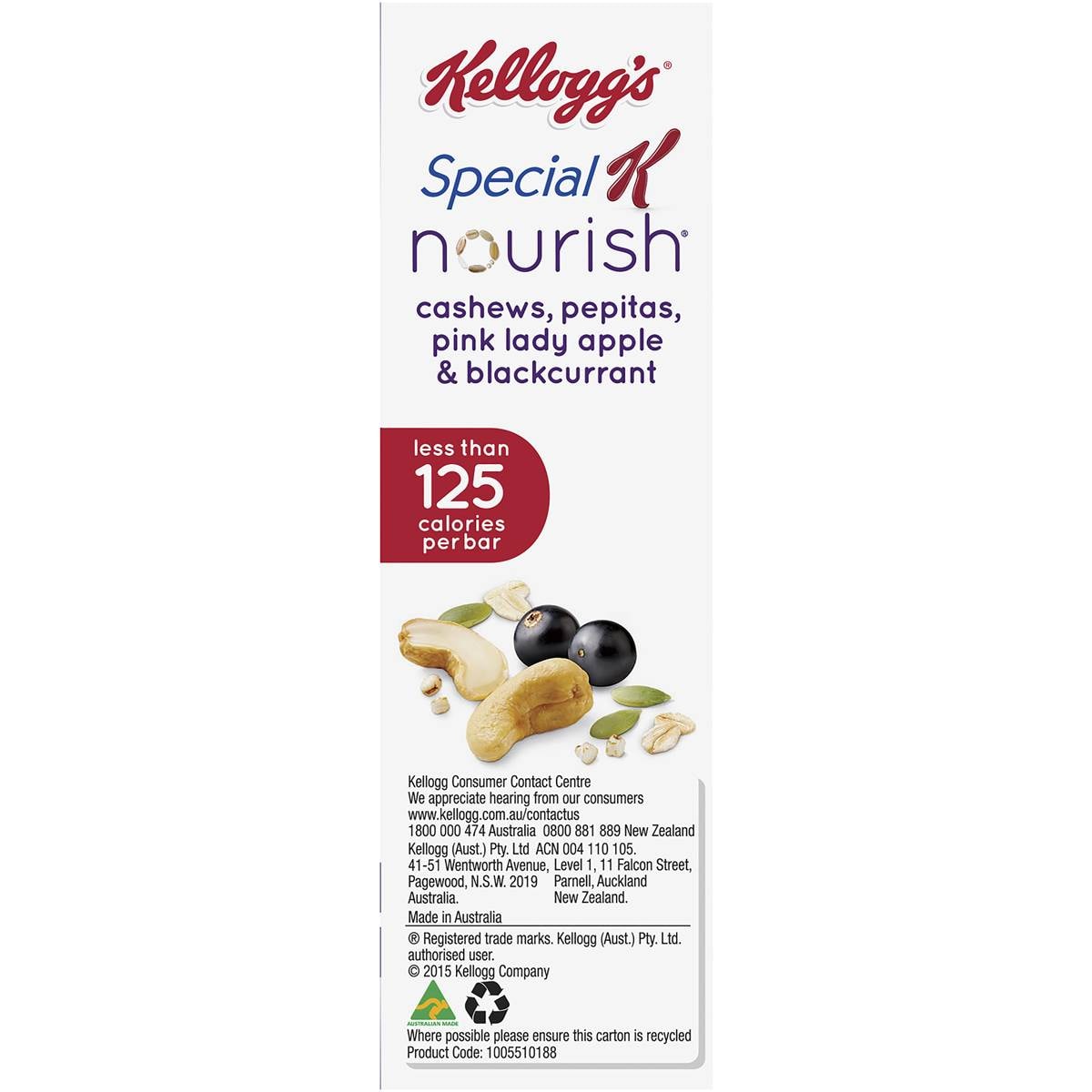 Kellogg's Special K Nourish Cashew 150g Woolworths