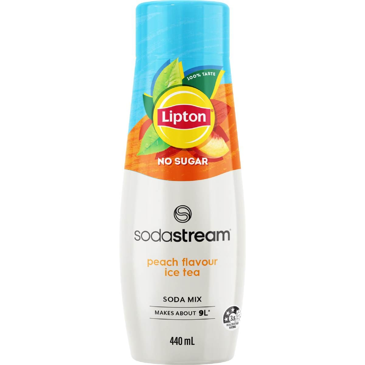 Sodastream Lipton Peach No Sugar Ice Tea Soda Mix 440mL