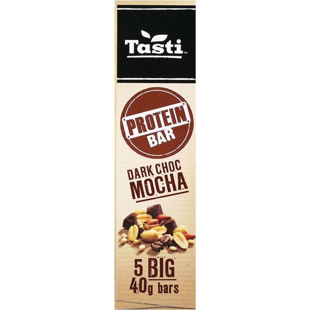 Tasti Protein Bar Dark Choc Mocha 200g Woolworths