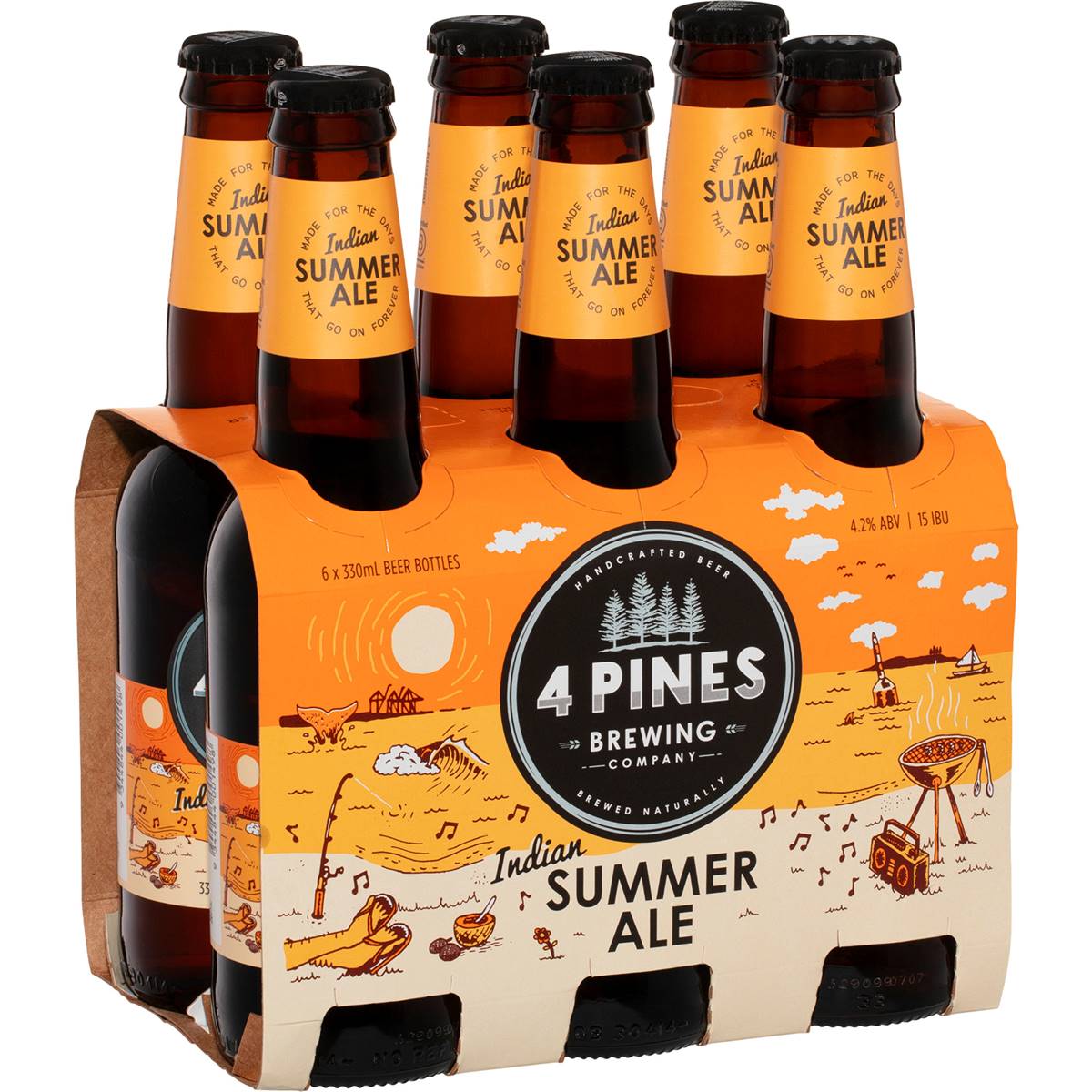 4 Pines Indian Summer Ale Bottles