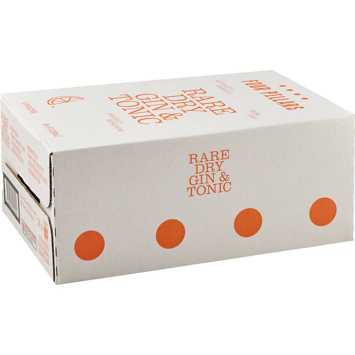 Four Pillars Gin & Tonic Case 250ml X 24 Pack Woolworths