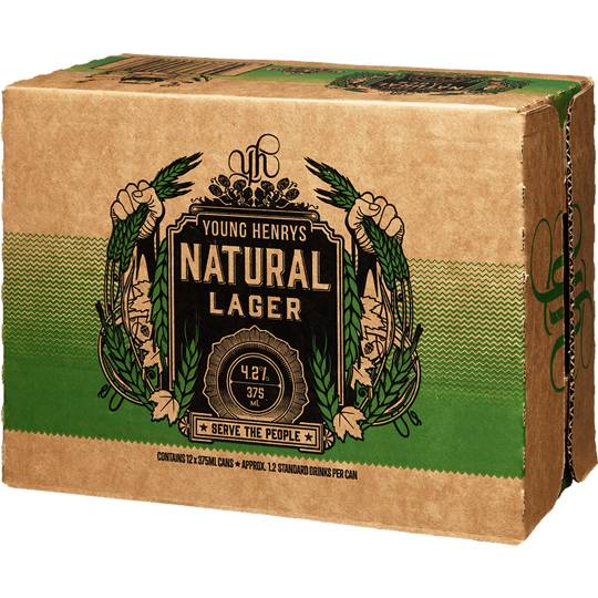 Young Henry's Natural Lager Cans