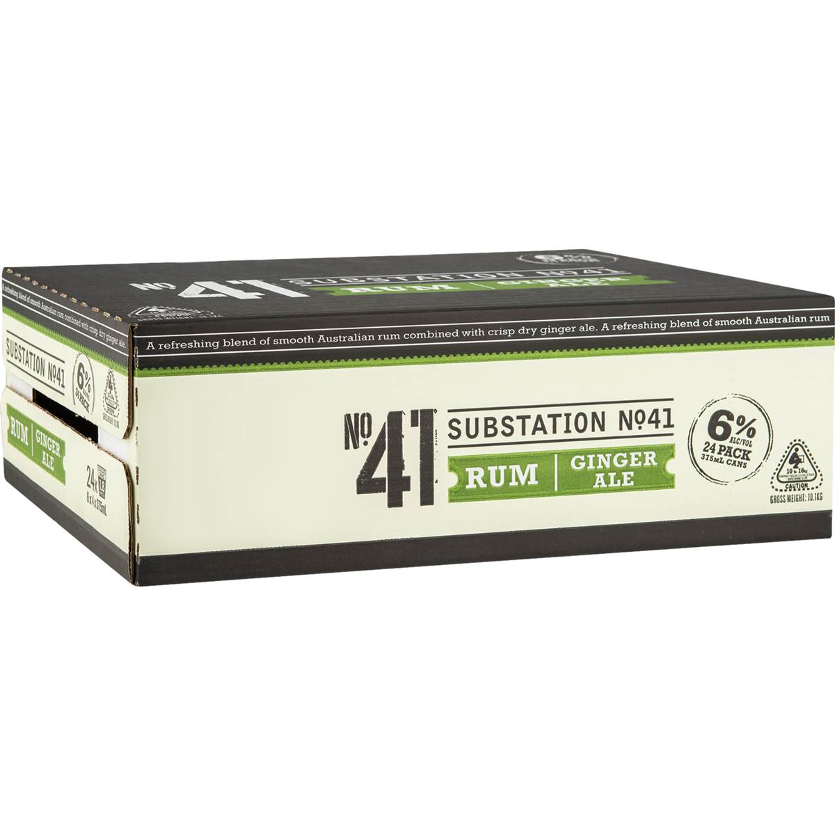 Substation Rum & Ginger Ale Carton