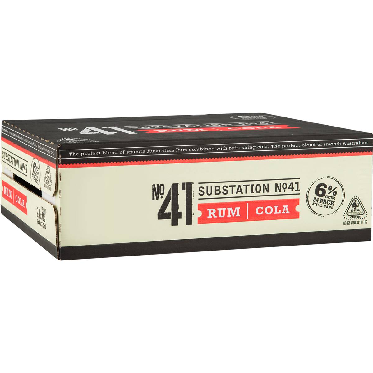 Substation Rum & Cola Cans Carton