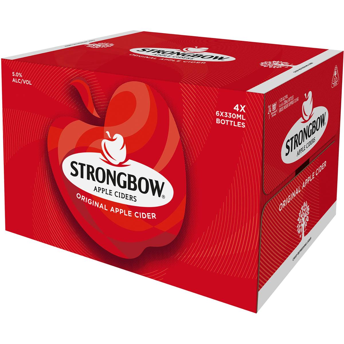 strongbow-original-apple-cider-330ml-x24-case-woolworths