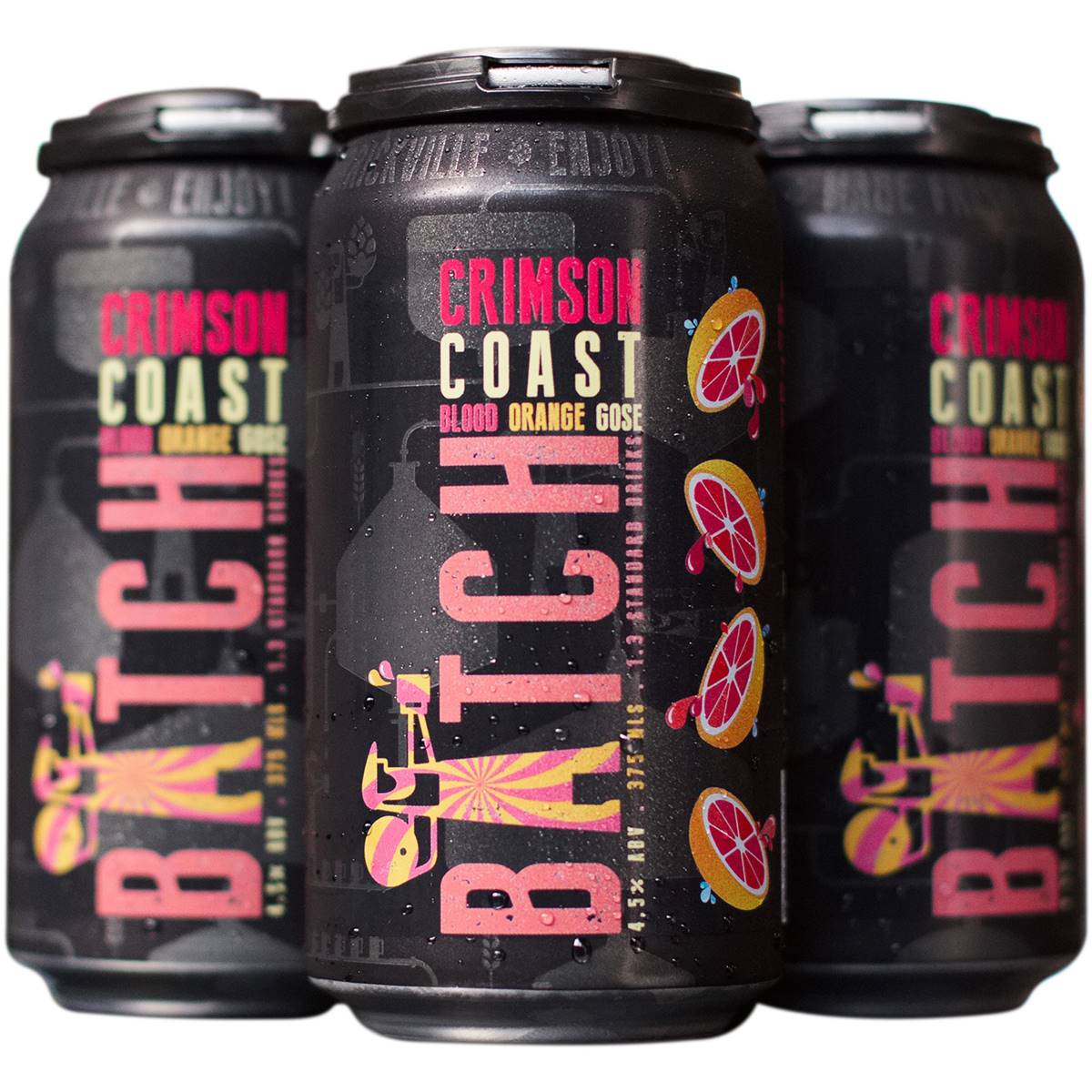 Batch Brewing Co. Crimson Coast Blood Orange Gose Cans