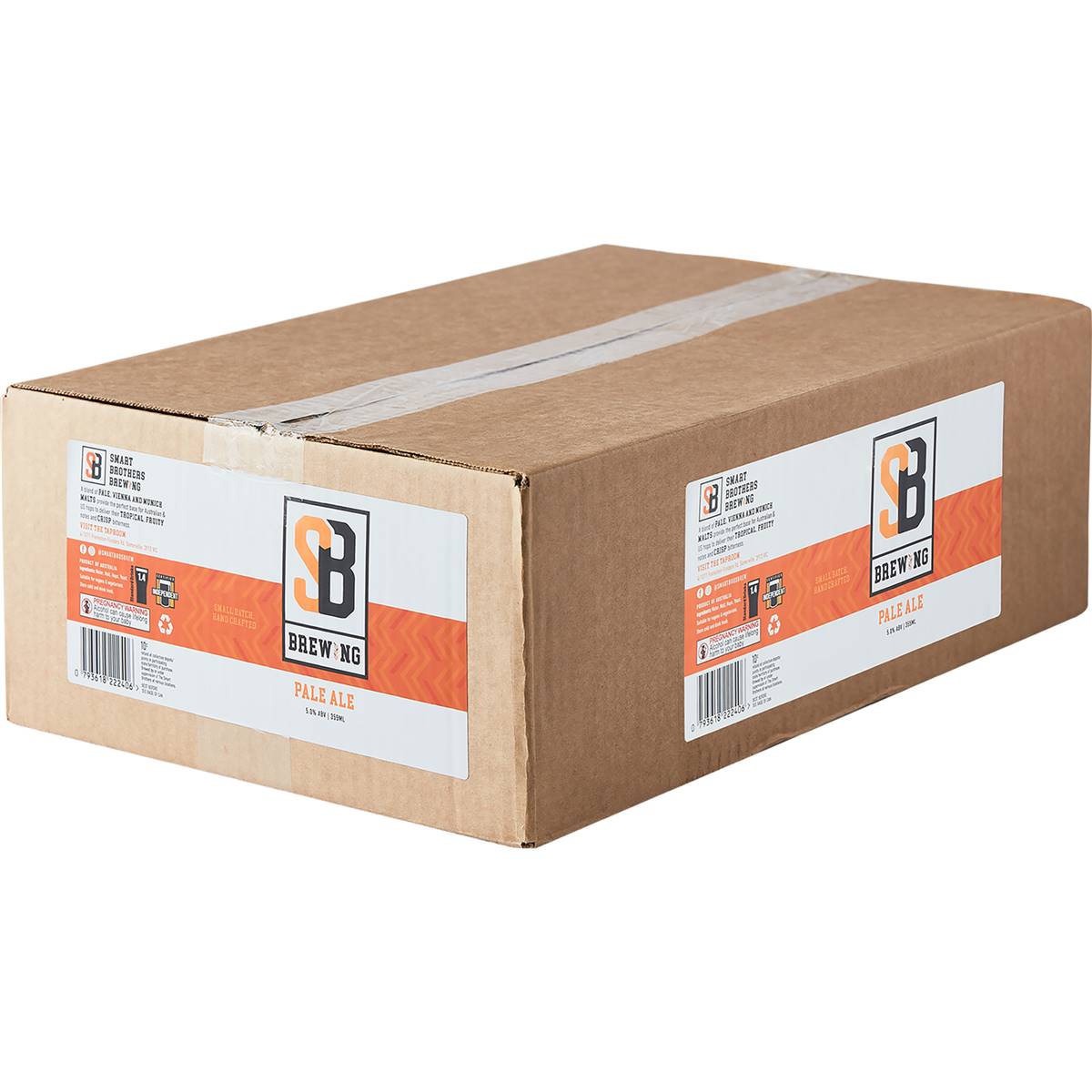 Smart Brothers Brewing Pale Ale Cans 355ml X24 Case Woolworths