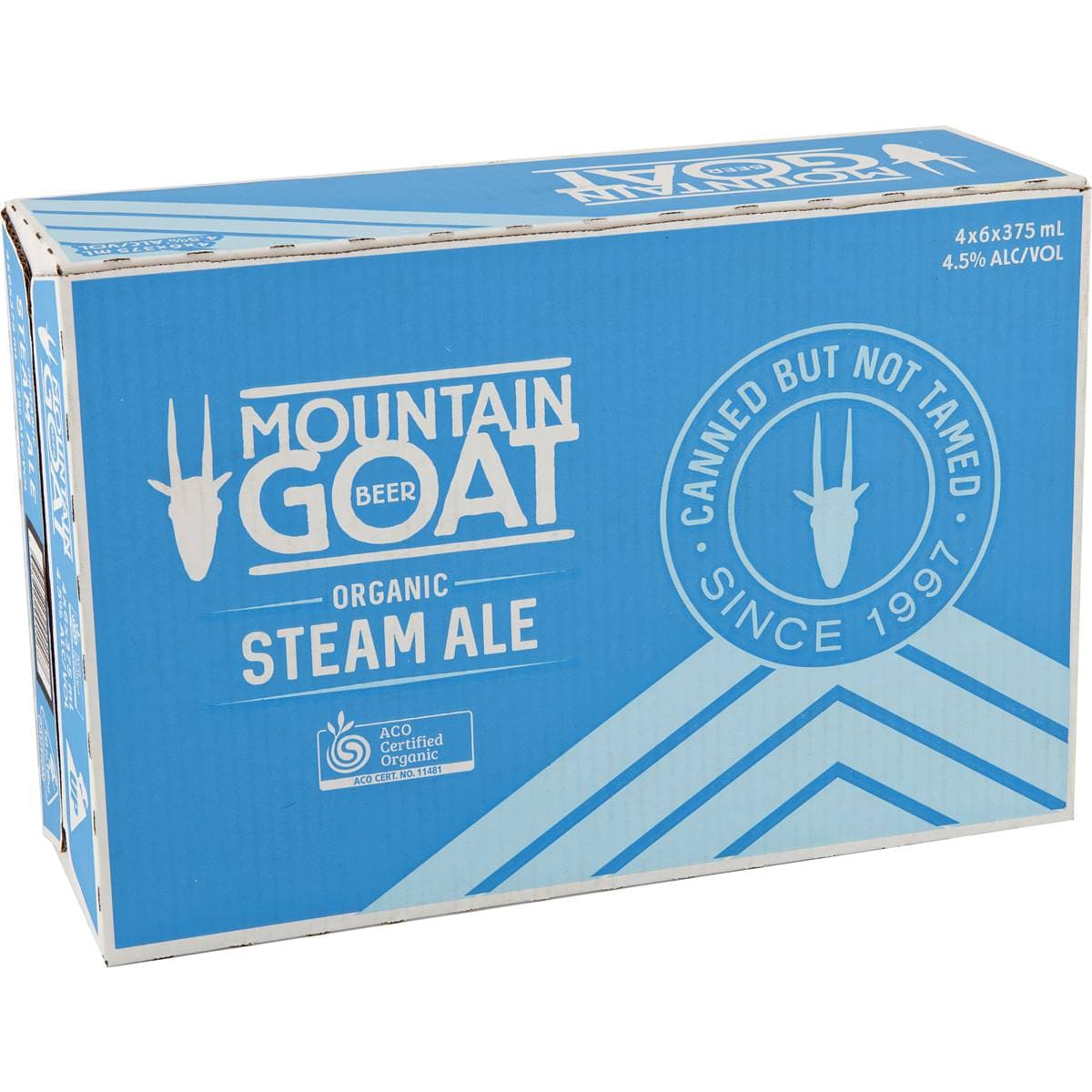 Mountain Goat Original Steam Ale Case 375mL x 24 Pack