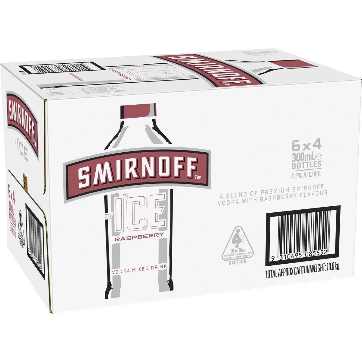 Smirnoff Ice Raspberry Bottles 
