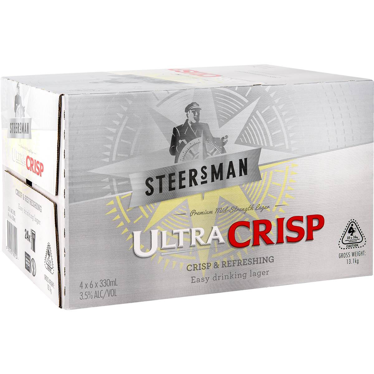 Steersman Ultra Crisp Lager Bottles