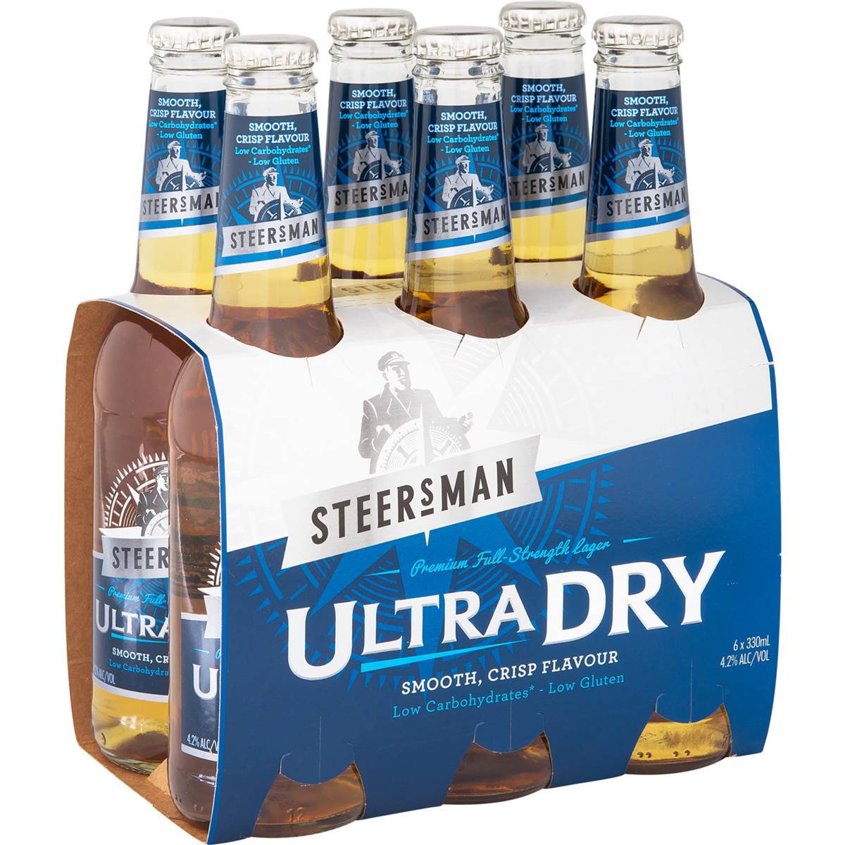Steersman Ultra Dry Lager Bottles