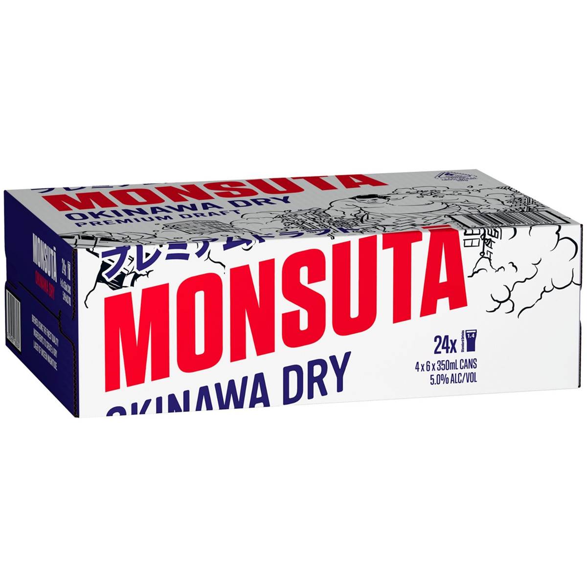 Monsuta Monsuta Okinawa Dry Premium Draft Cans