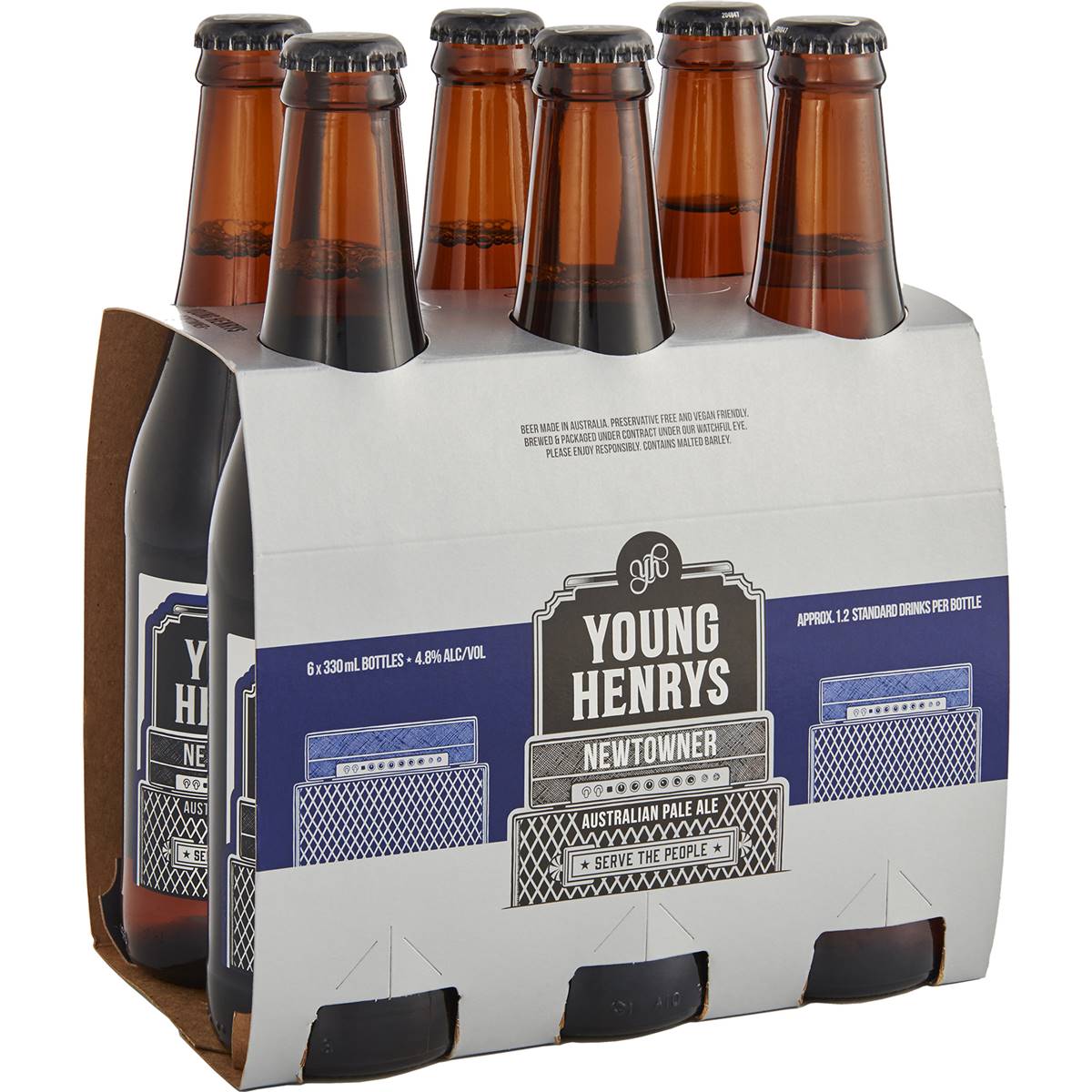 Young Henrys Newtowner Pale Ale Bottles 300ml X 6 Pack Woolworths