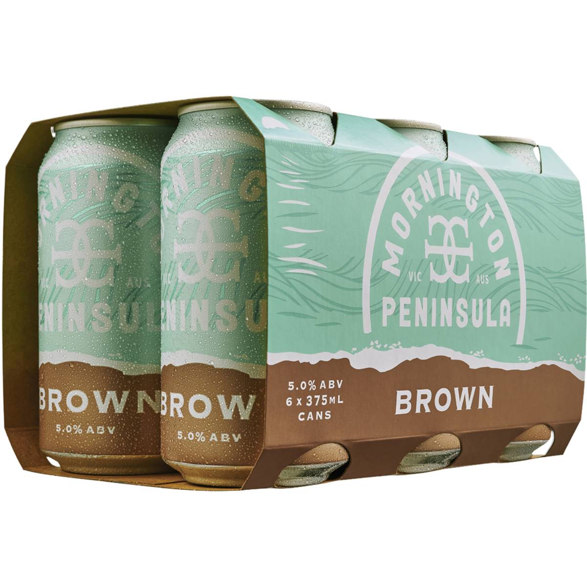 Mornington Brown Ale Cans 375ml X6 Pack | Woolworths