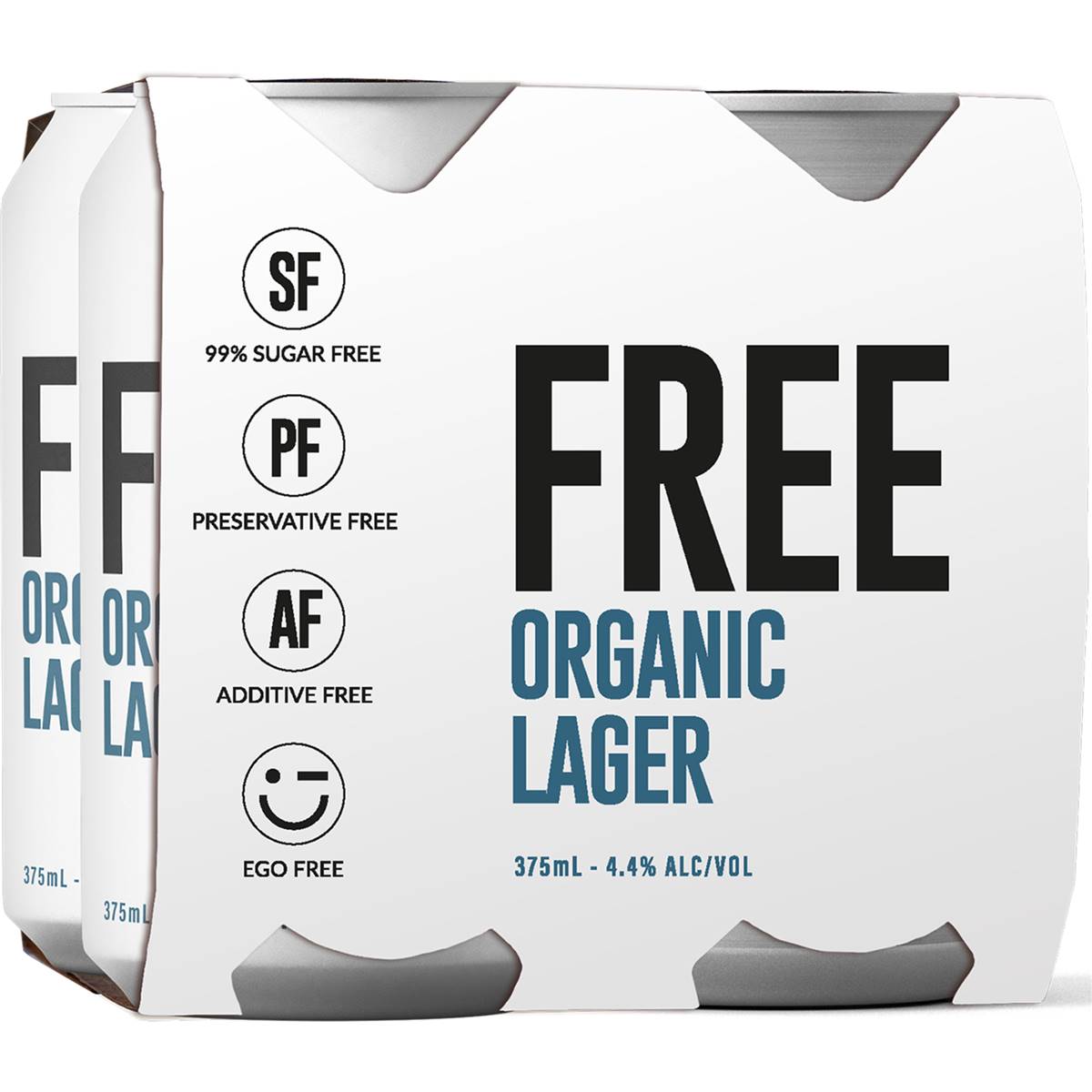 Free Brewing Organic Lager Cans