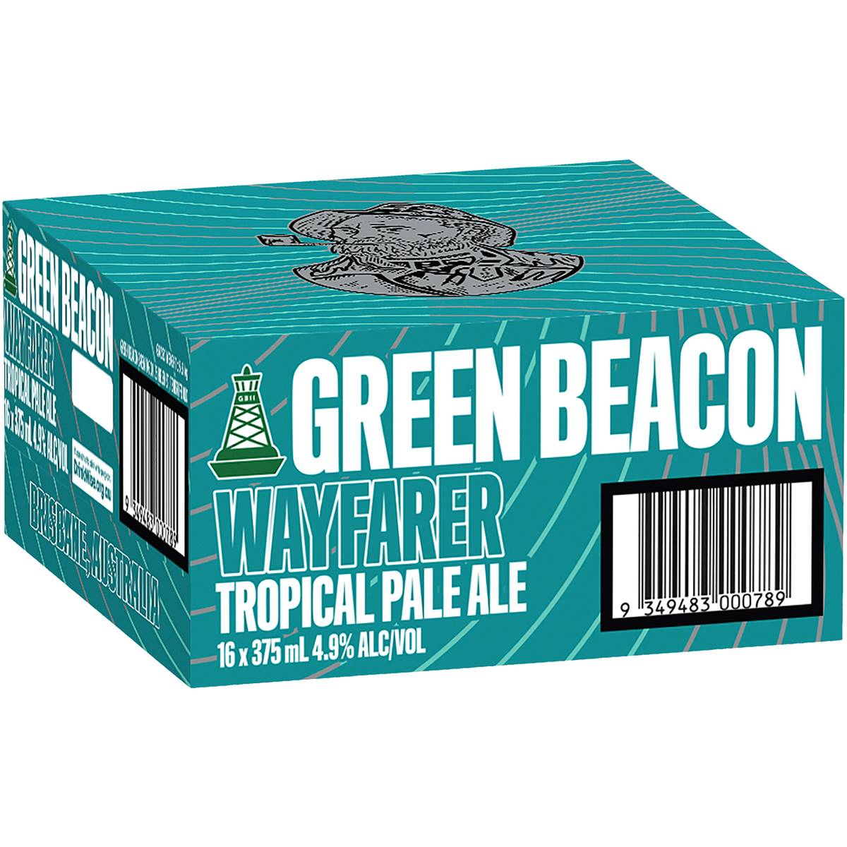 Green Beacon Brewing Co Wayfarer Tropical Pale Ale Cans