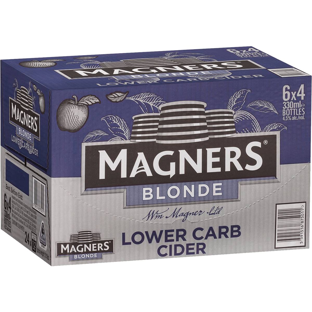 Magners Blonde Cider 6x4x330ml Woolworths