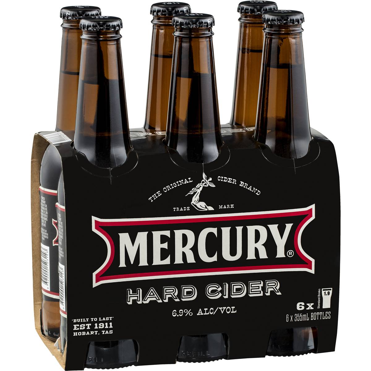 Mercury Hard Cider Bottle 6x355ml Woolworths