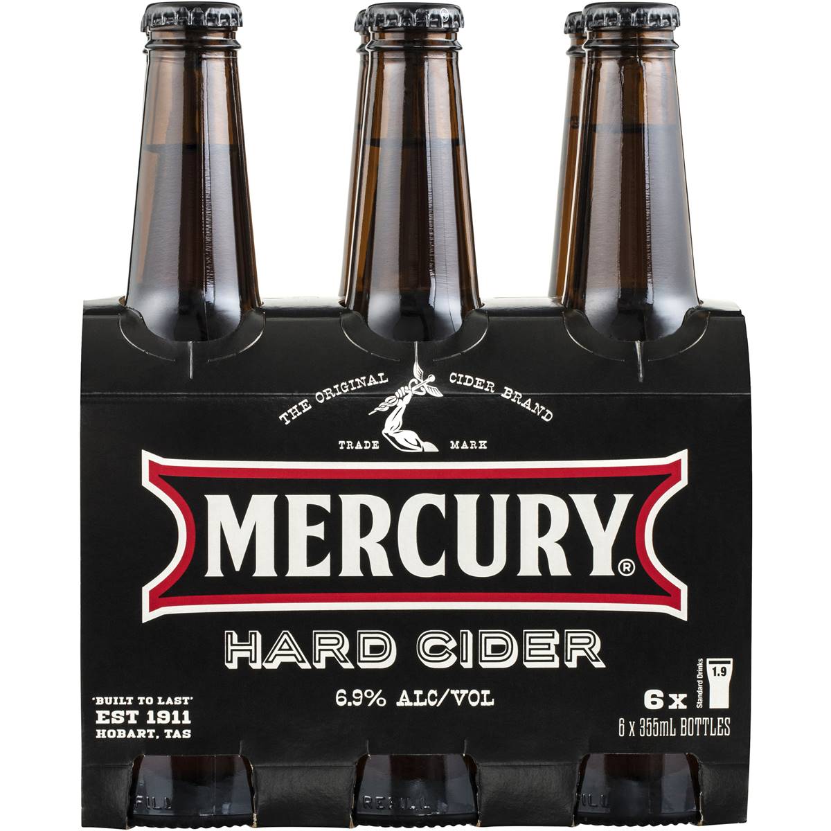 Mercury Hard Cider Bottle 6x355ml | Woolworths
