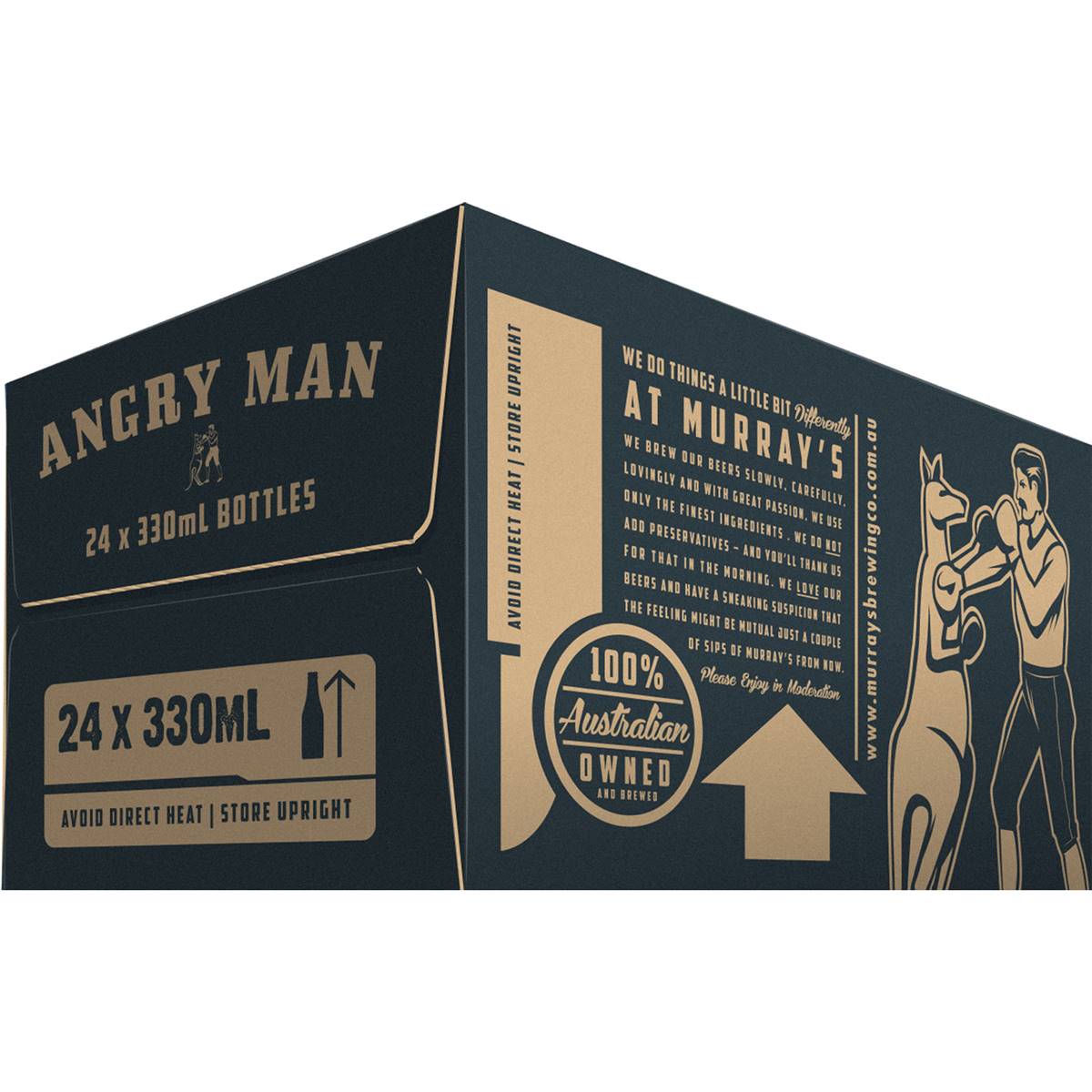Murray's Angry Man Pale Ale Bottles