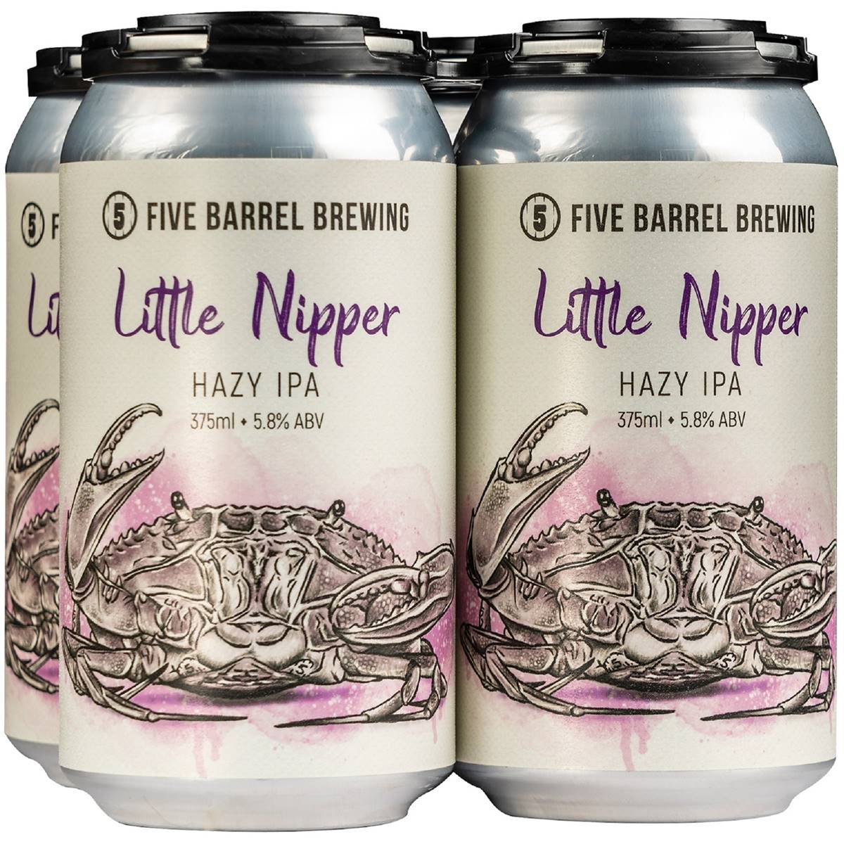 Five Barrel Brewing Little Nipper Hazy Ipa Cans